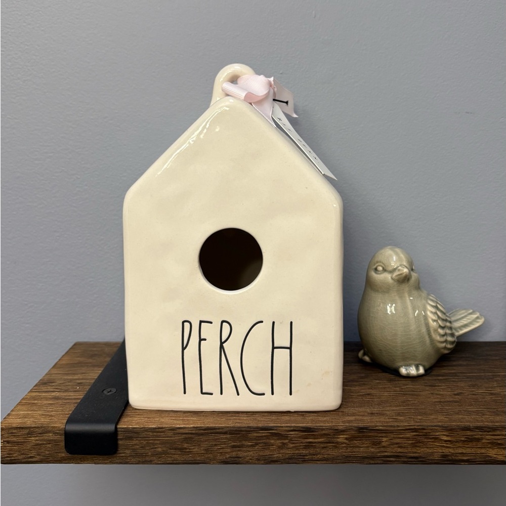 Rae Dunn Ceramic 'Perch' Birdhouse